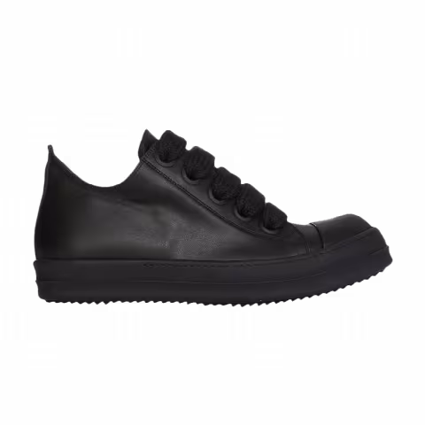 Rick Owens Lido Jumbo Laced Sneaker Low 'Black'