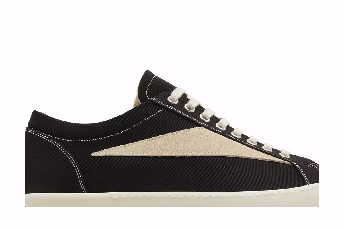 Rick Owens Lido DRKSHDW Vintage Low Black Milk, view 3