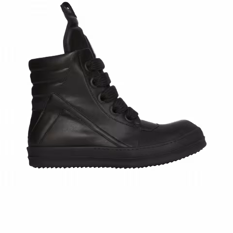 Rick Owens Lido Jumbo Laced Geobasket High 'Black'