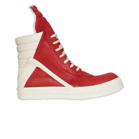 Rick Owens Lido Geobasket High 'Cardinal Red Milk'