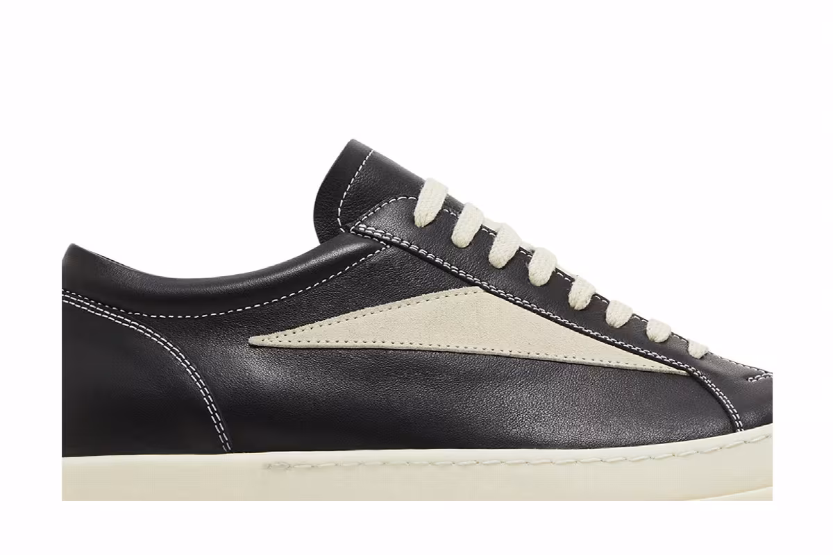Rick Owens Porterville Vintage Low Black Milk, view 3