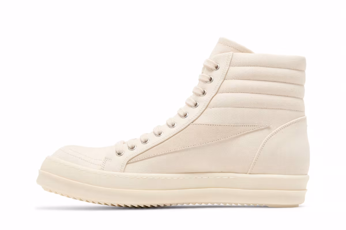 Rick Owens Lido DRKSHDW Vintage High Natural Milk, view 4