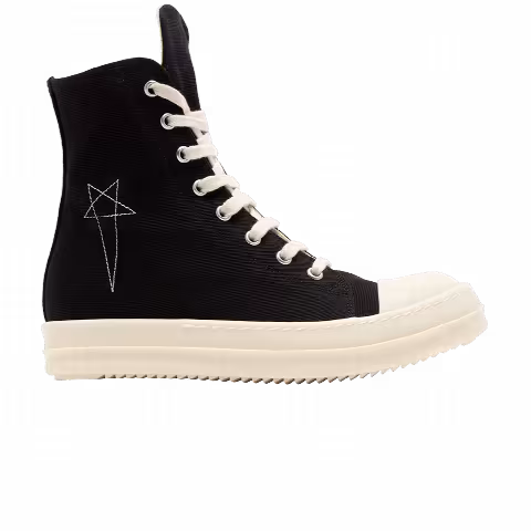 Rick Owens Wmns Lido DRKSHDW Pentagram High 'Black Milk'