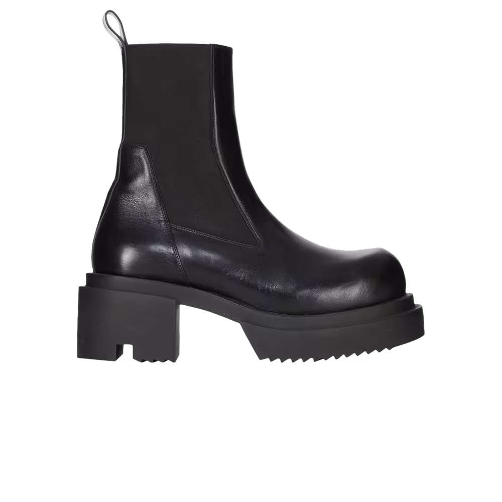 Rick Owens Porterville Beatle Bogun Boot Black