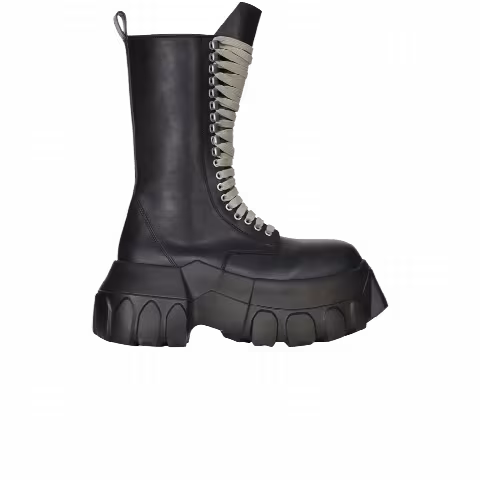 Rick Owens Wmns Army Mega Tractor Boot 'Triple Black'