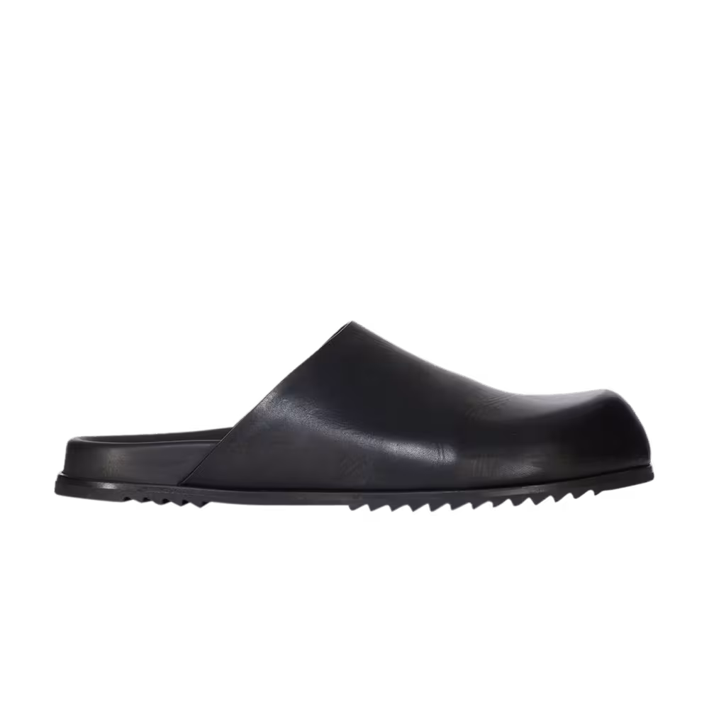 Rick Owens Porterville Mule Granola Black