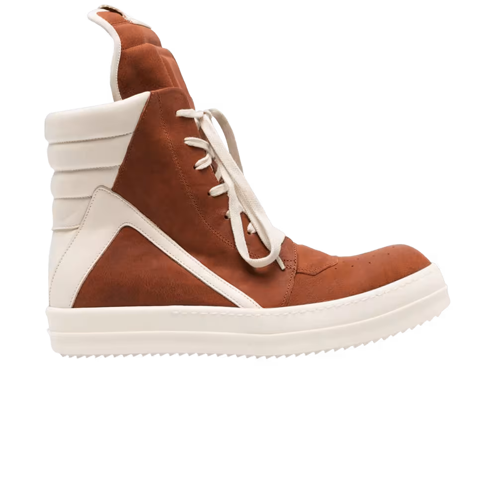 Rick Owens Geobasket High Clay Milk