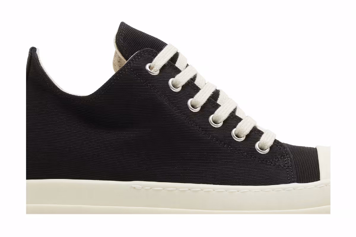 Rick Owens Women's Lido DRKSHDW Low Black Milk, view 3