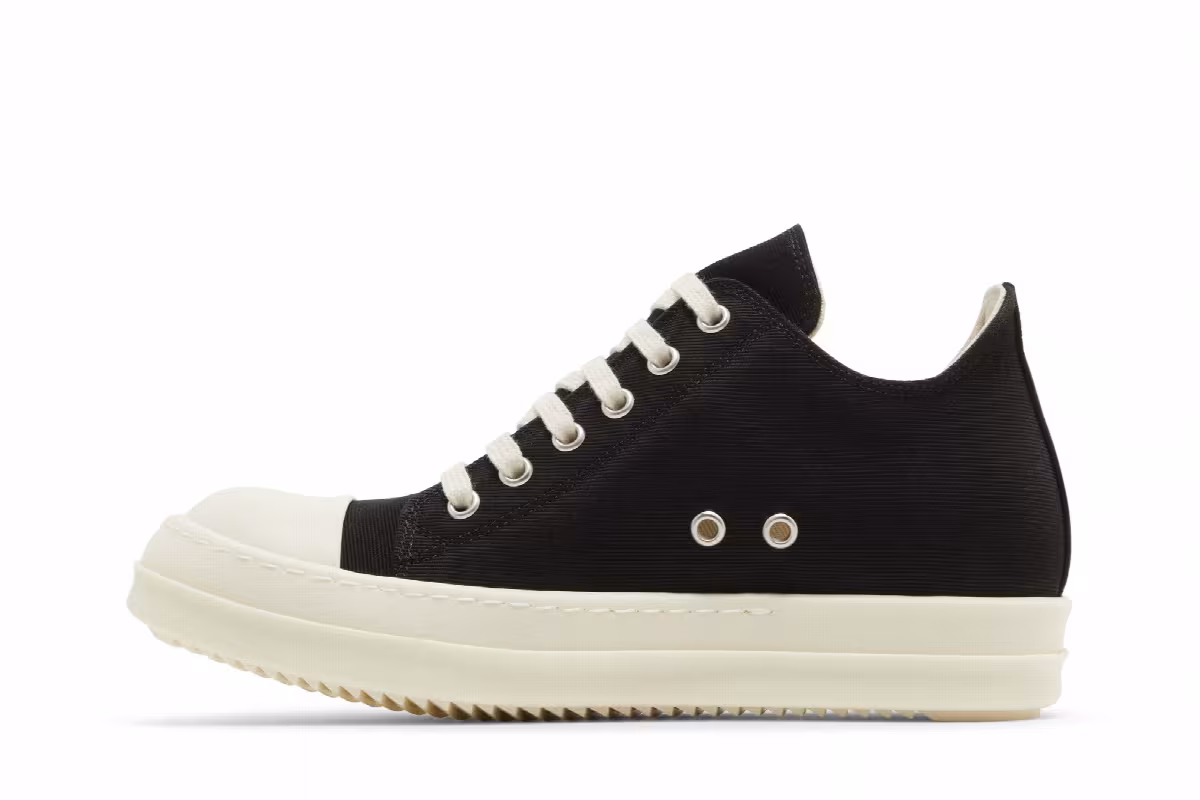 Rick Owens Women's Lido DRKSHDW Low Black Milk, view 4