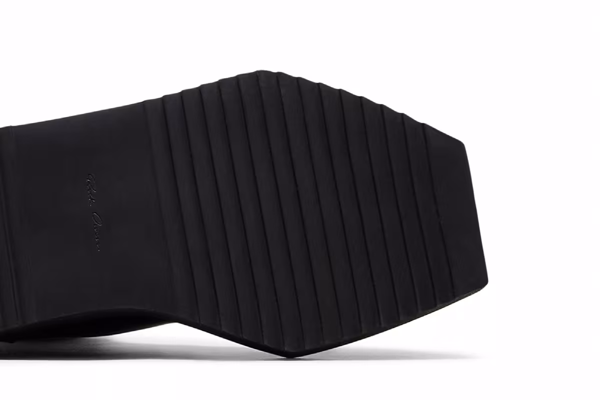 Rick Owens Porterville Beatle Turbo Cyclops Boot Black, view 6