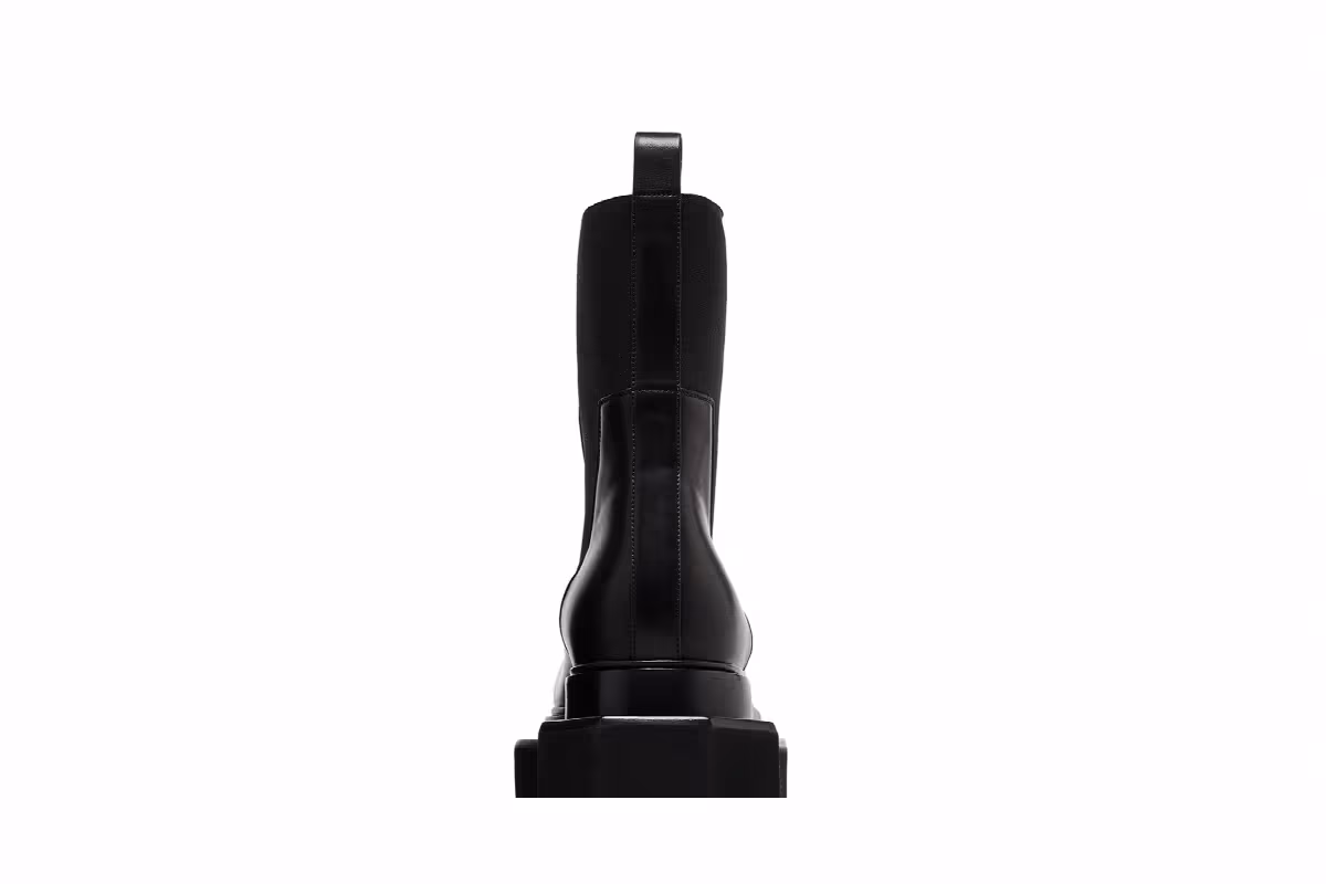 Rick Owens Porterville Beatle Turbo Cyclops Boot Black, view 8