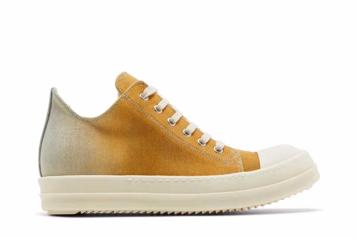Rick Owens Women's DRKSHDW Lido Denim Low Sky Orange Degrade, view 2