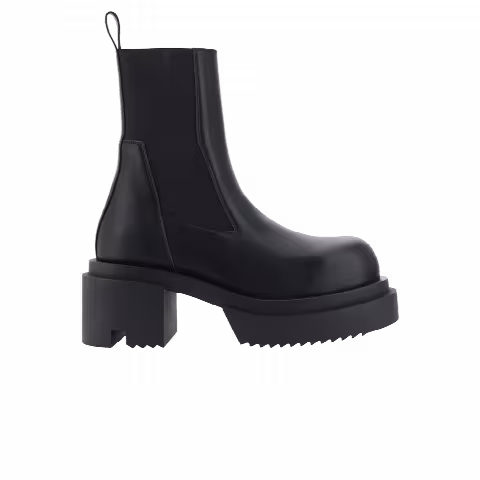 Rick Owens Wmns Porterville Beatle Bogun Boot 'Black'