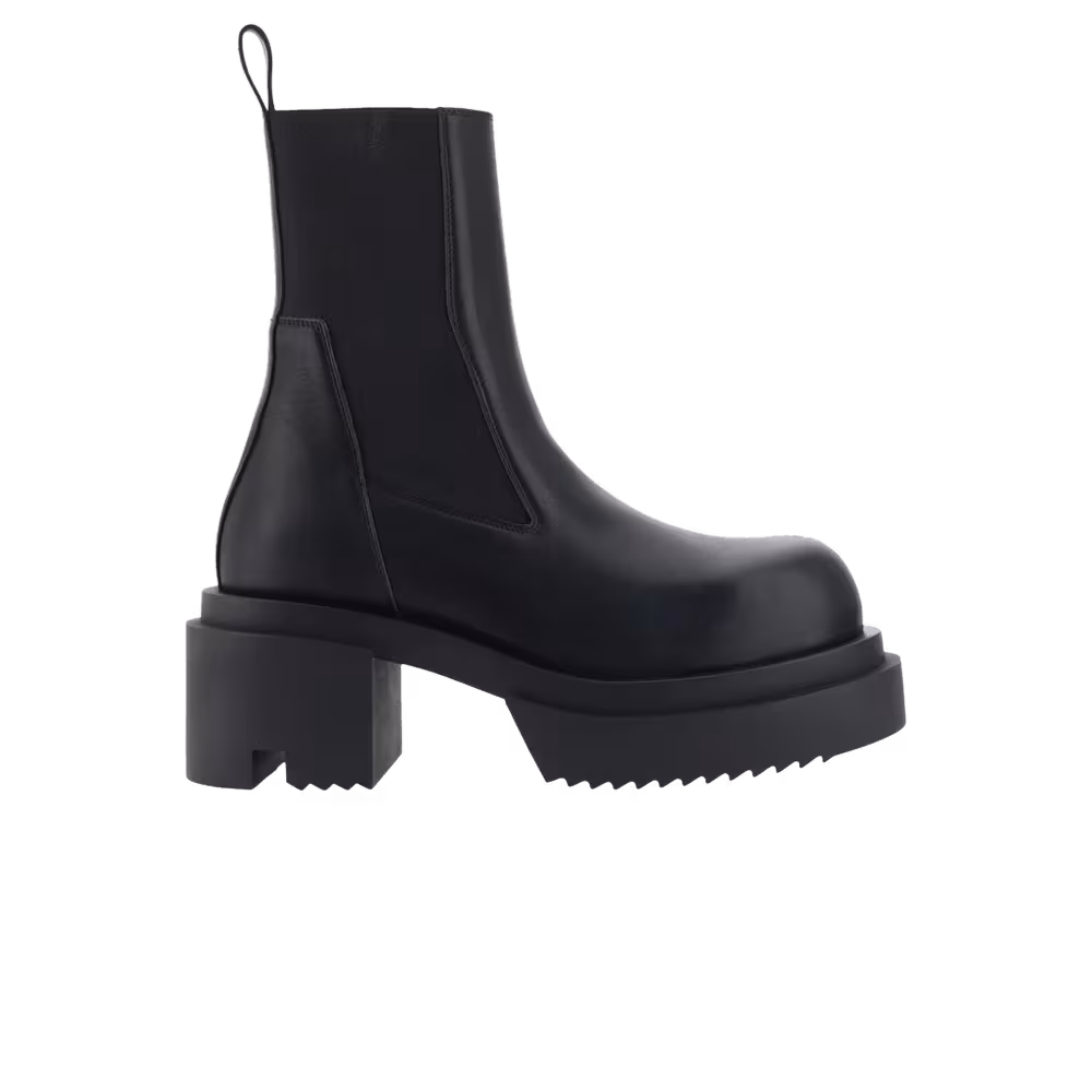Rick Owens Women's Porterville Beatle Bogun Boot Black