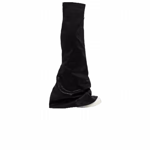 Rick Owens Wmns DRKSHDW Fetish Denim Boot 'Black Milk'