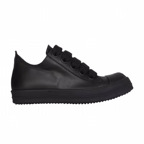 Rick Owens Lido Jumbo Laced Sneaker Low 'Black'
