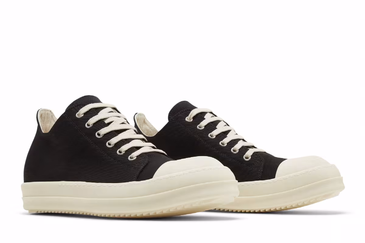 Rick Owens Lido DRKSHDW Low Black Milk, view 9