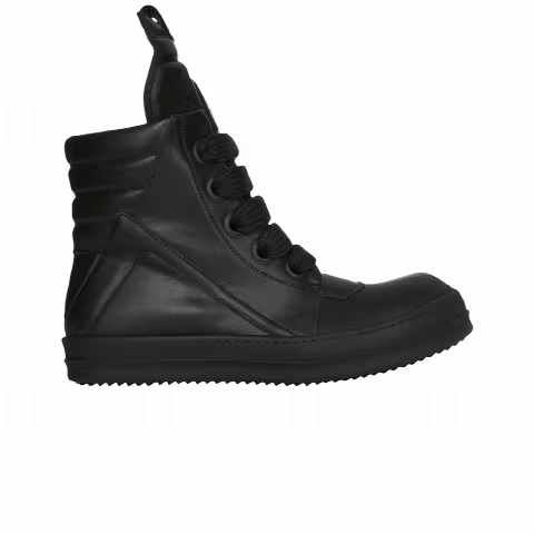 Rick Owens Lido Jumbo Laced Geobasket High 'Black'