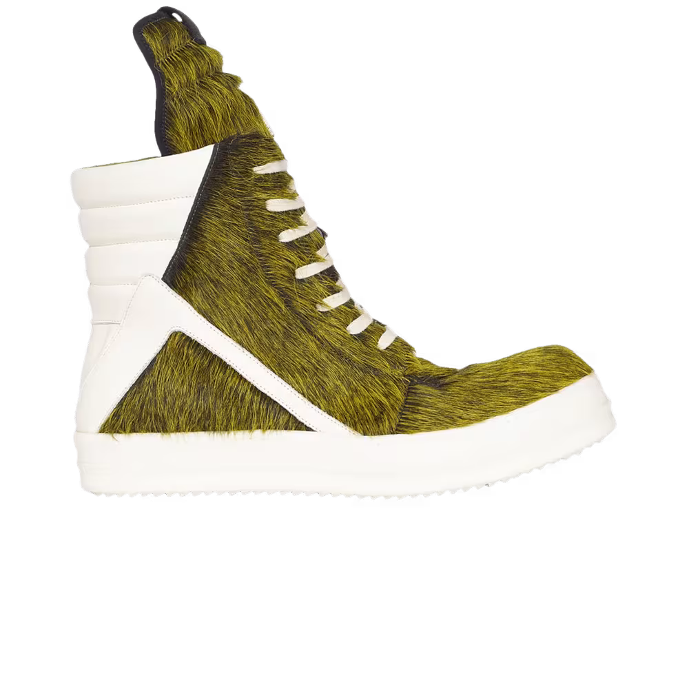 Rick Owens Luxor Geobasket Acid Melange Pony