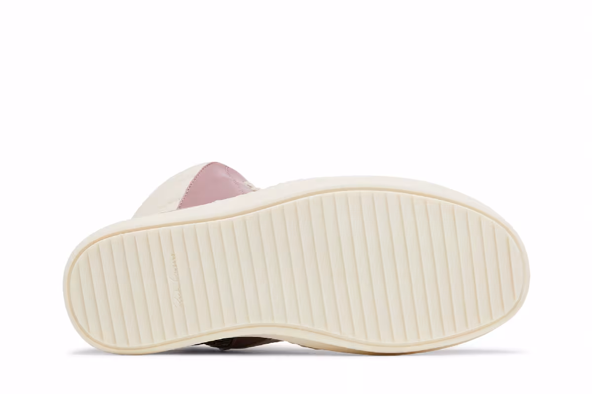 Rick Owens Women's Lido Geobasket High Dusty Pink, view 5