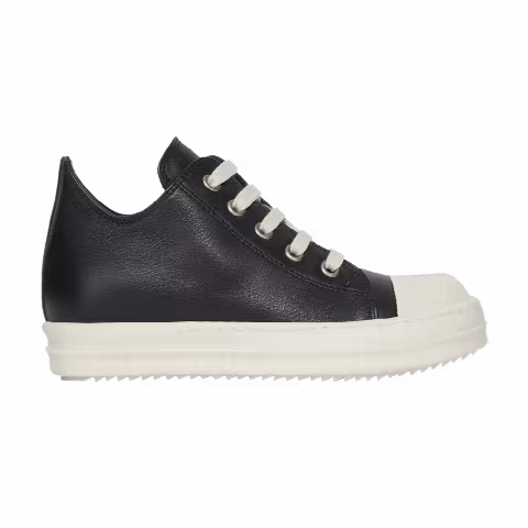 Rick Owens Ramones Low Kids 'Black Milk'