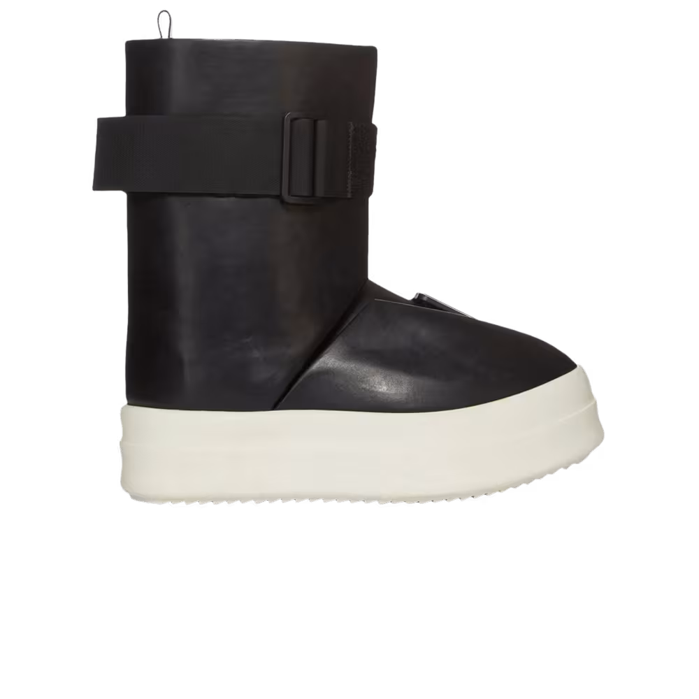 Rick Owens Luxor Runway Splint Sneaks Black Milk