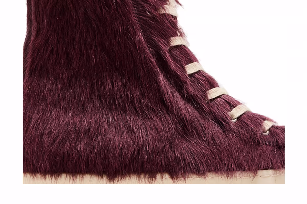 Rick Owens Luxor High Amethyst Pony, view 3