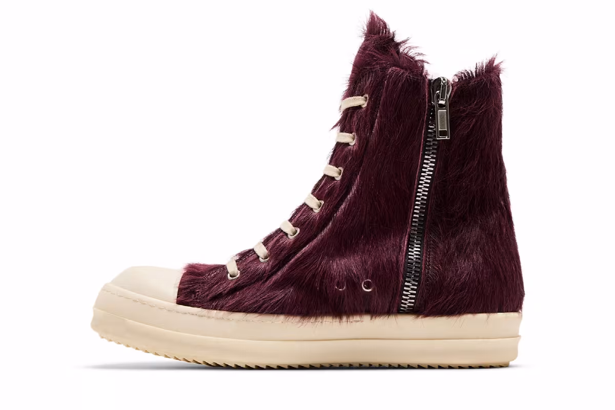 Rick Owens Luxor High Amethyst Pony, view 4