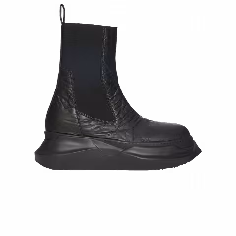 Rick Owens Wmns DRKSHDW Luxor Beatle Abstract Boot 'Black'