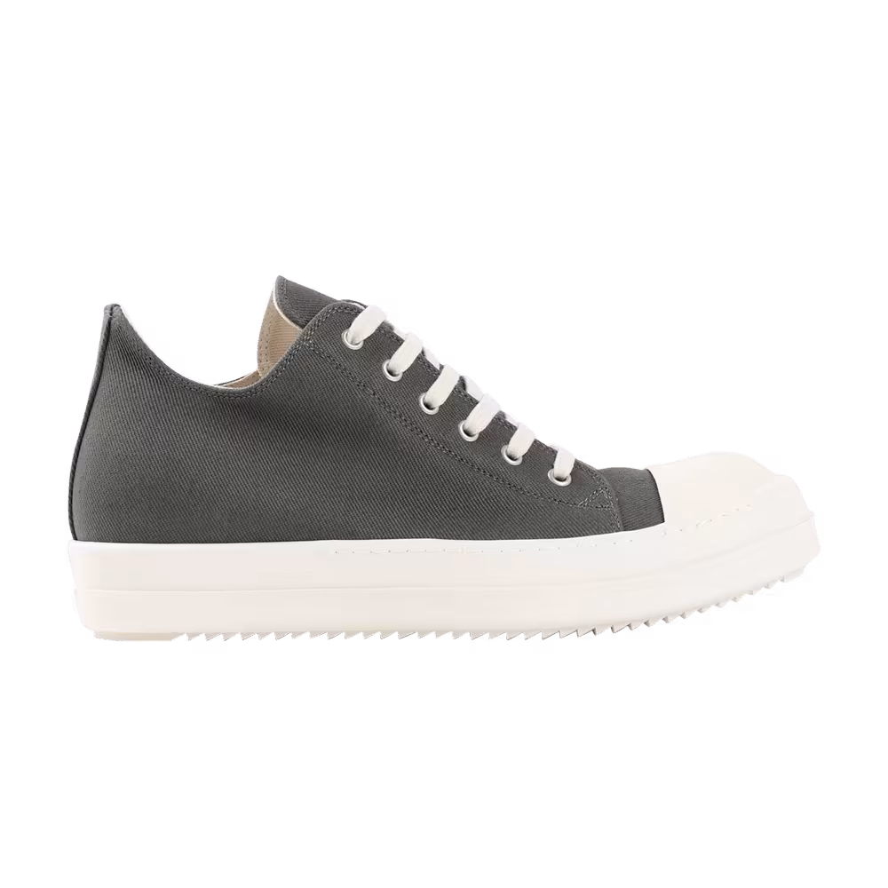 Rick Owens DRKSHDW Canvas Low Hustler Blue