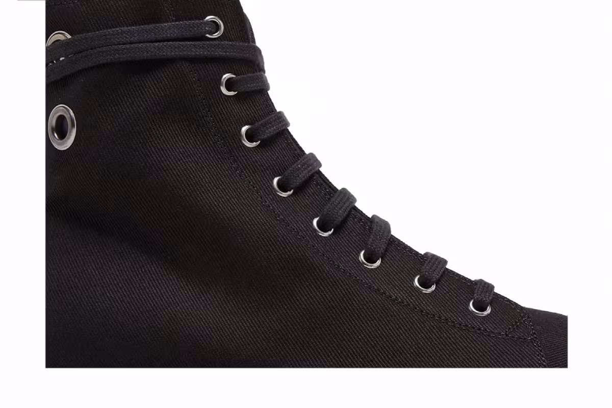 Rick Owens DRKSHDW Luxor High Black, view 3