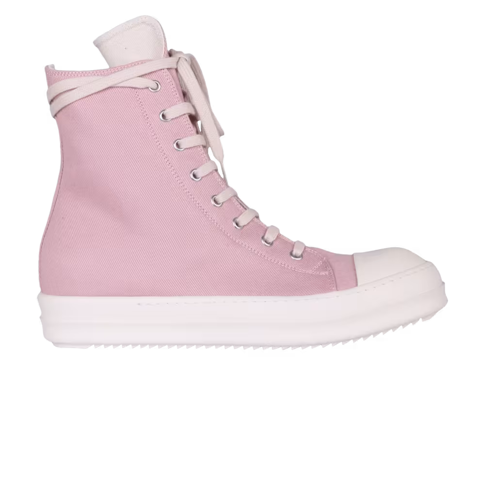 Rick Owens Women's EDFU DRKSHDW Cotton Denim High Faded Pink