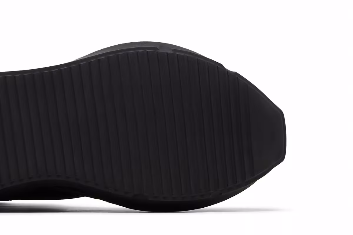 Rick Owens DRKSHDW Beatle Abstract Boot Black, view 6