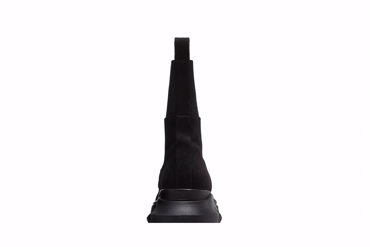 Rick Owens DRKSHDW Beatle Abstract Boot Black, view 8