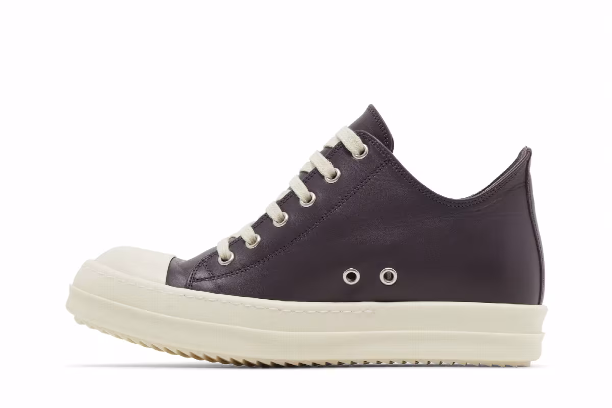 Rick Owens Women's Luxor Low Amethyst, view 4