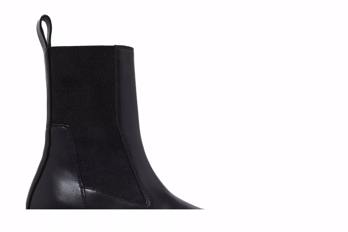 Rick Owens Women's Luxor Beatle Bogun Black, view 3