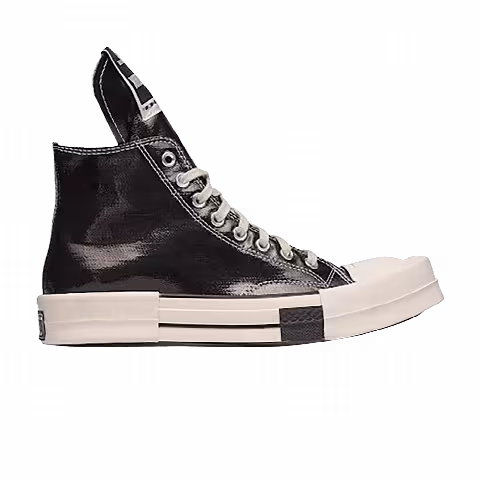 Converse x Rick Owens DRKSHDW TURBODRK High 'Black Lacquer'