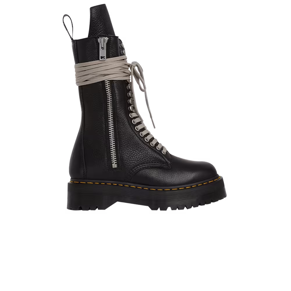 Dr. Martens x Rick Owens Women's Strobe Calf Length Boot Black
