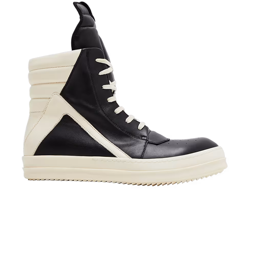 Rick Owens EDFU Geobasket Black Milk