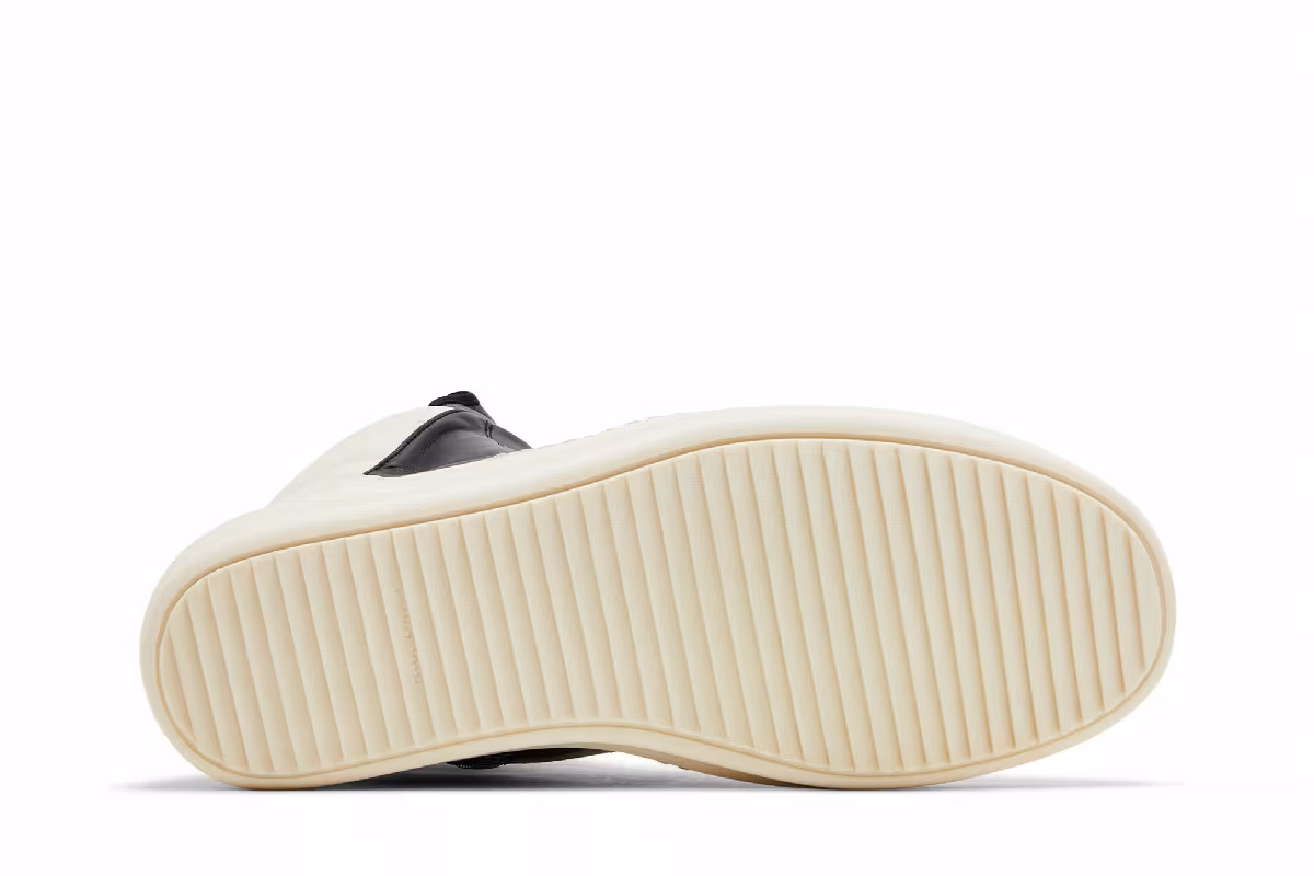 Rick Owens EDFU Geobasket Black Milk, view 5