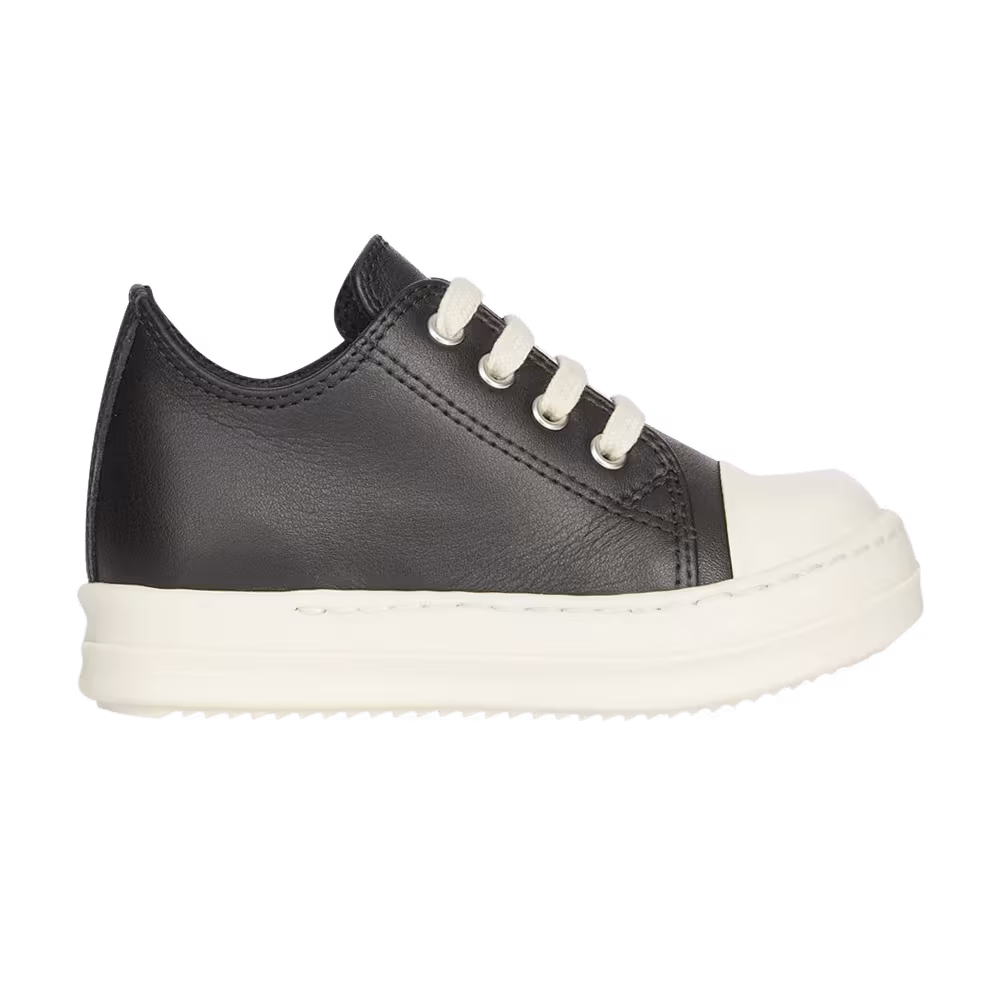 Rick Owens Babysneaks Low Infant Black Milk