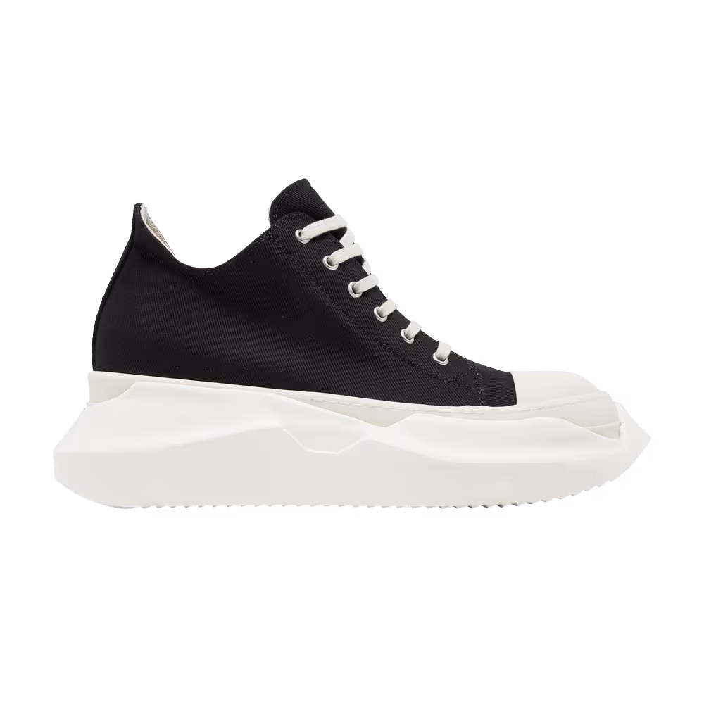 Rick Owens DRKSHDW Strobe Cotton Denim Abstract Low Black Milk