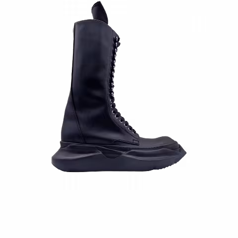 Rick Owens Army Abstract Sneaker Boot 'Black'
