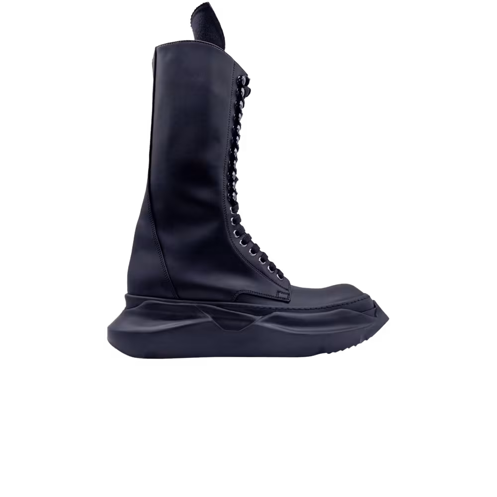 Rick Owens Army Abstract Sneaker Boot Black