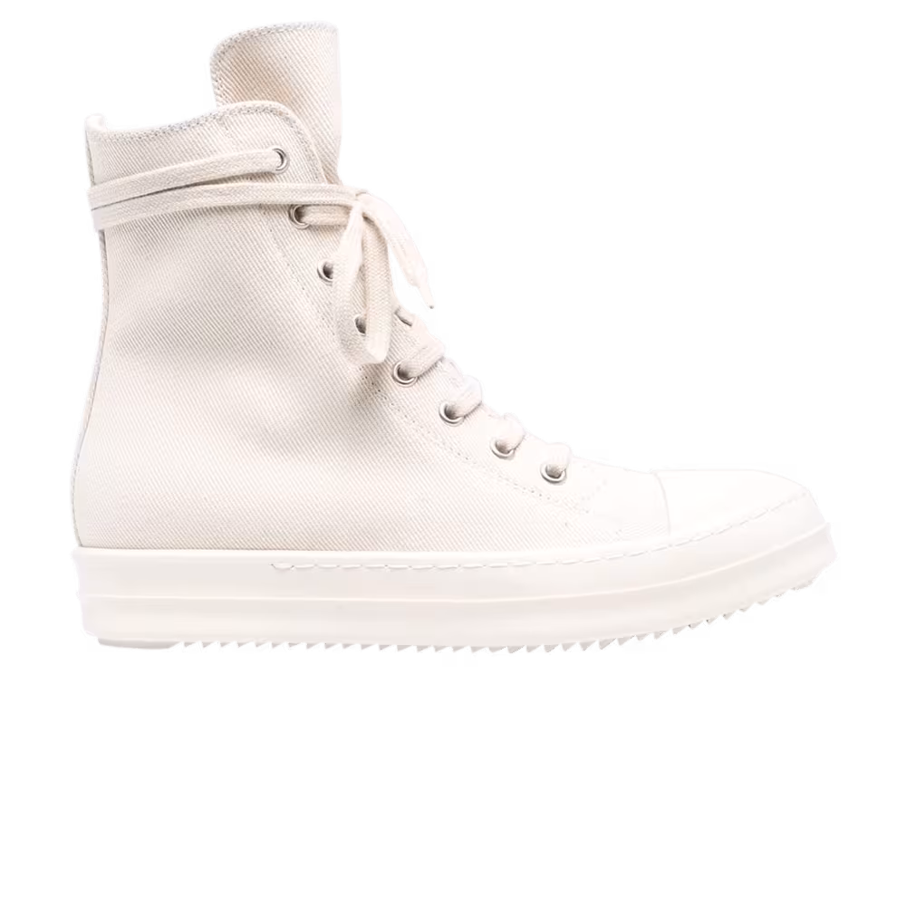 Rick Owens DRKSHDW Strobe Cotton Denim High Natural