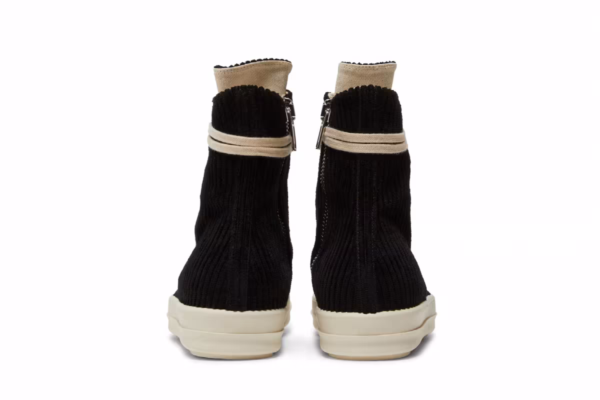 Rick Owens DRKSHDW High Black Corduroy, view 7