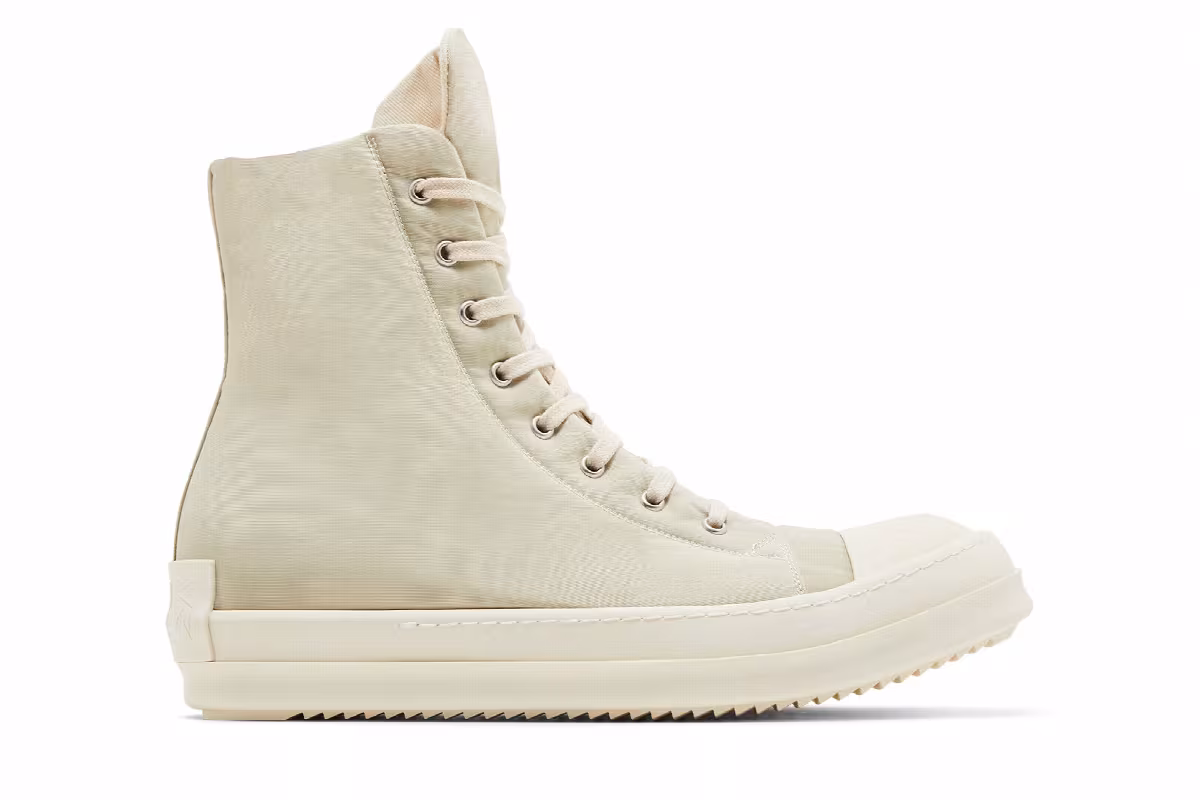 Rick Owens DRKSHDW Strobe Cotton Nylon High Pearl, view 2