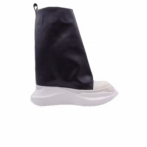 Rick Owens Wmns DRKSHDW Fogachine Sneaks Boots 'Black Milk'