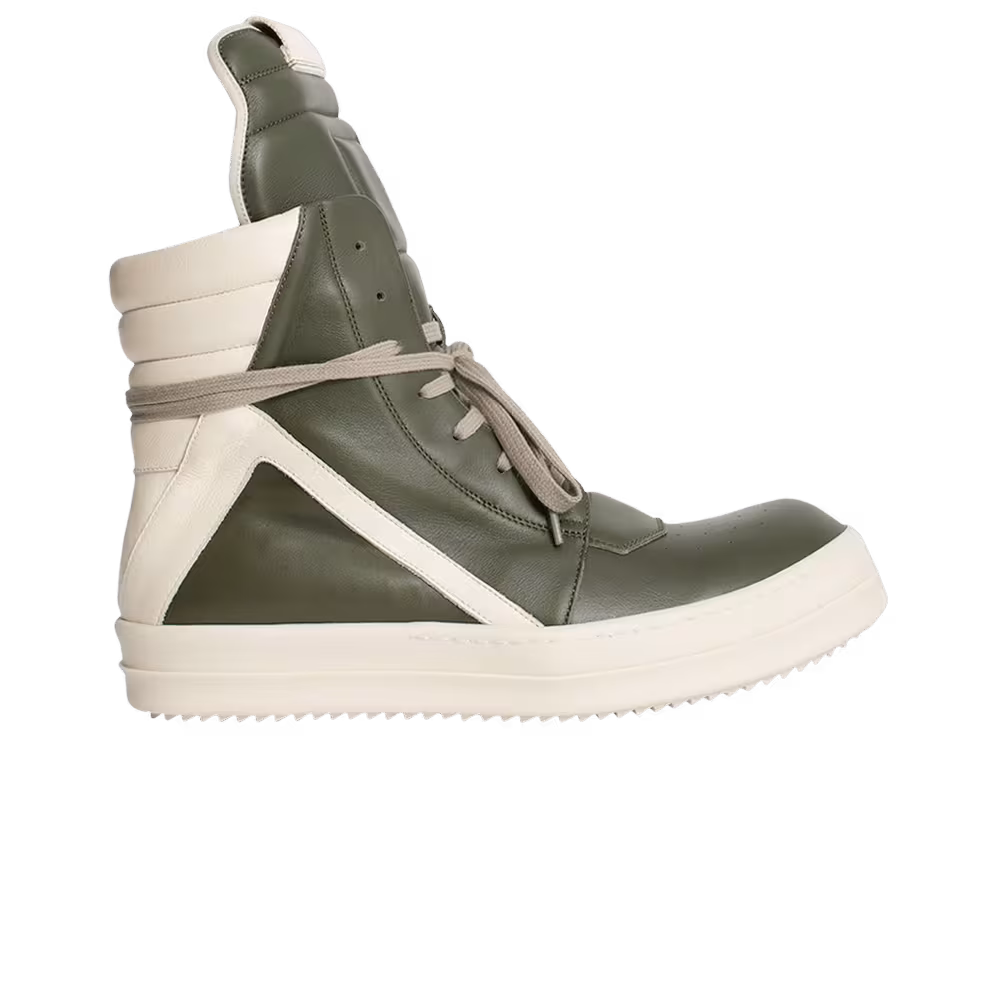Rick Owens Geobasket Green Milk