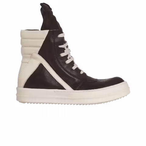 Rick Owens Gethsemane Geobasket Kids 'Black Milk'